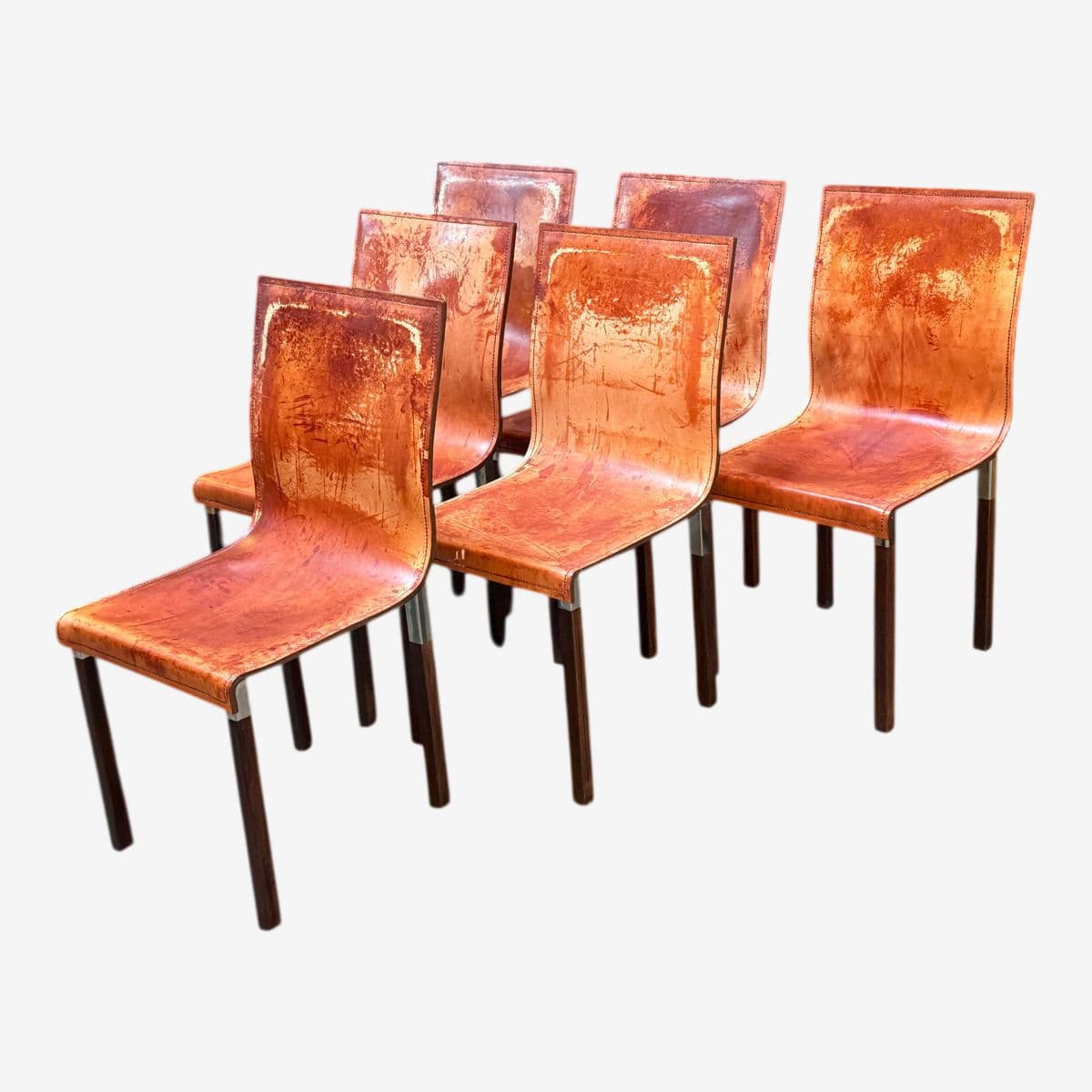Zele Furniture Emile Dining Chairs, Set of Six - Image 1