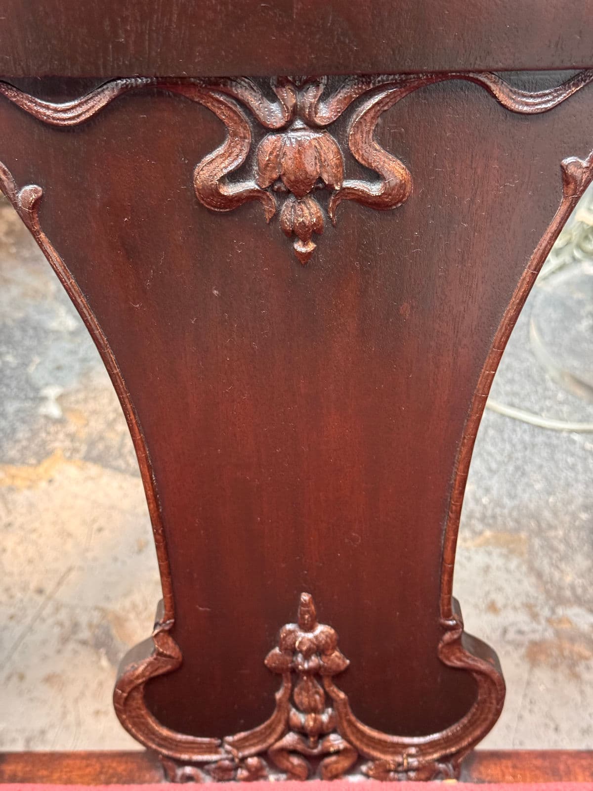 19th Century Victorian Mahogany Settee - Thumbnail 9