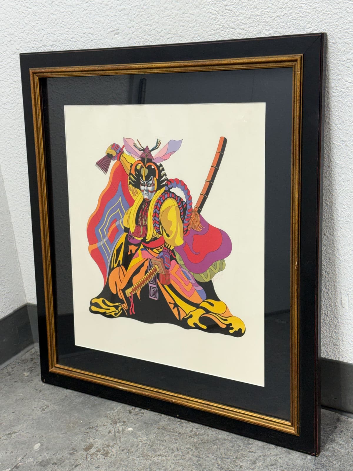 Tom Kamifuji "Kubuki Actor" Print, Circa 1960's - Thumbnail 3