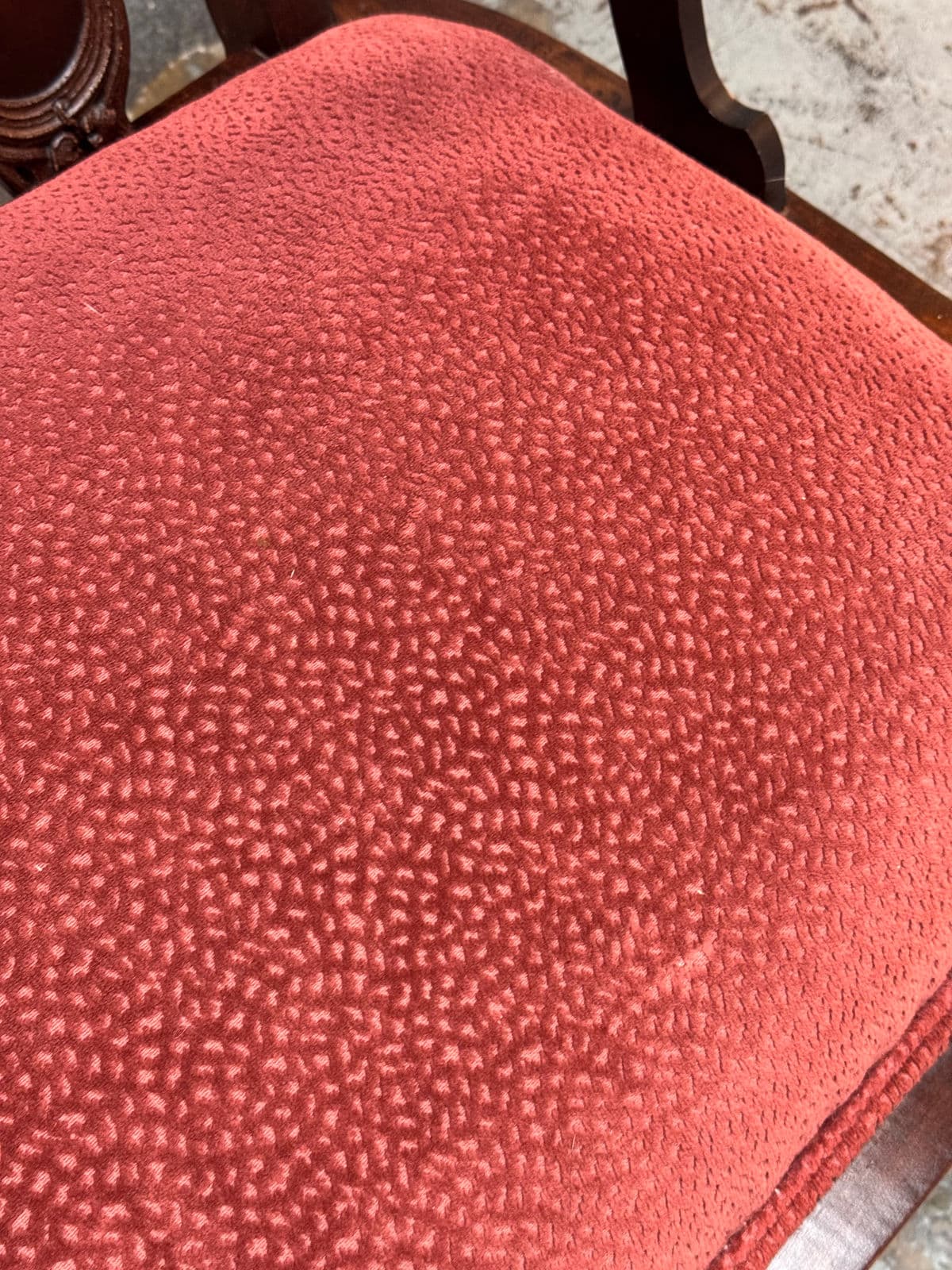 19th Century Victorian Mahogany Settee - Thumbnail 8