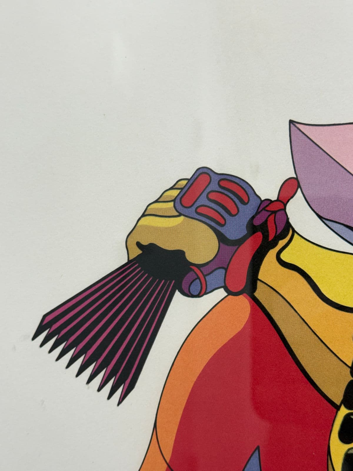 Tom Kamifuji "Kubuki Actor" Print, Circa 1960's - Thumbnail 7