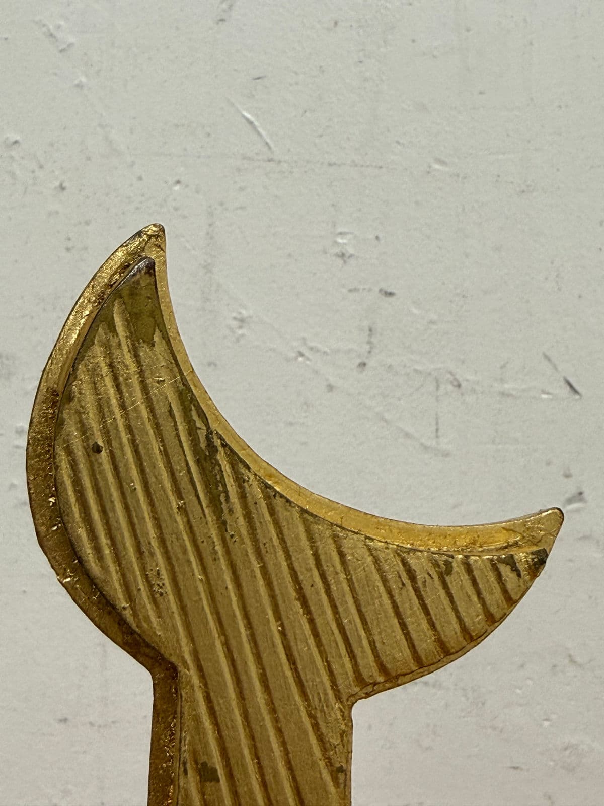 Global Views Polynesian Gold Leaf Symbol Sculpture - Thumbnail 8