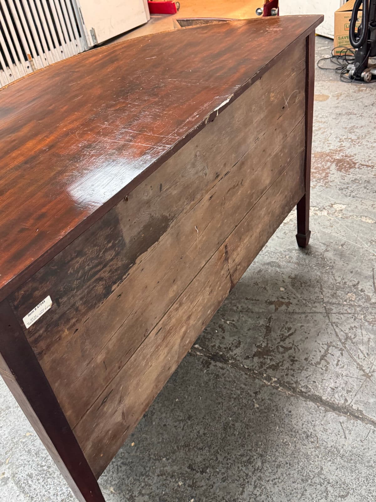 Federal Style Inlaid Mahogany Sideboard, 19th Century - Thumbnail 8