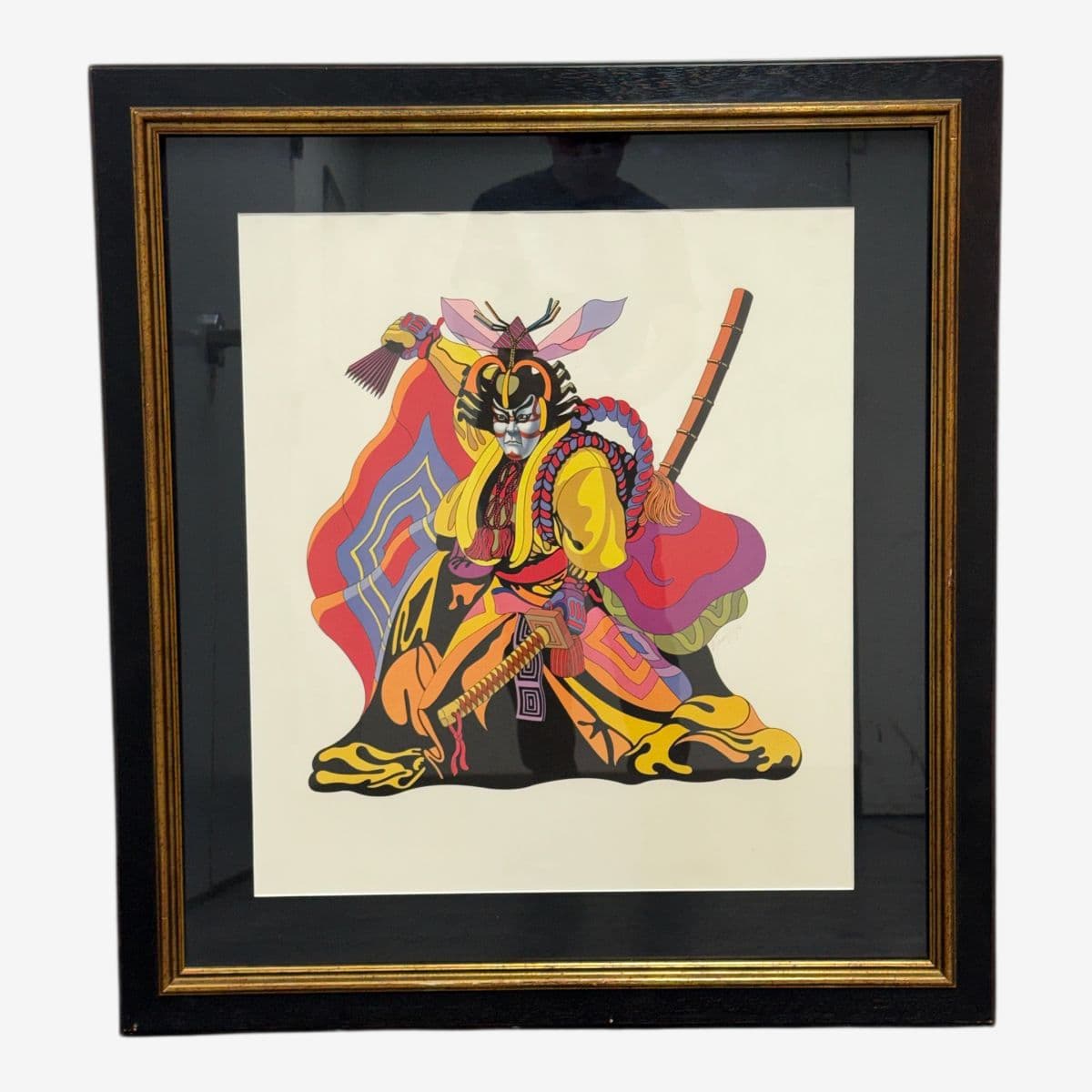 Tom Kamifuji "Kubuki Actor" Print, Circa 1960's - Image 1