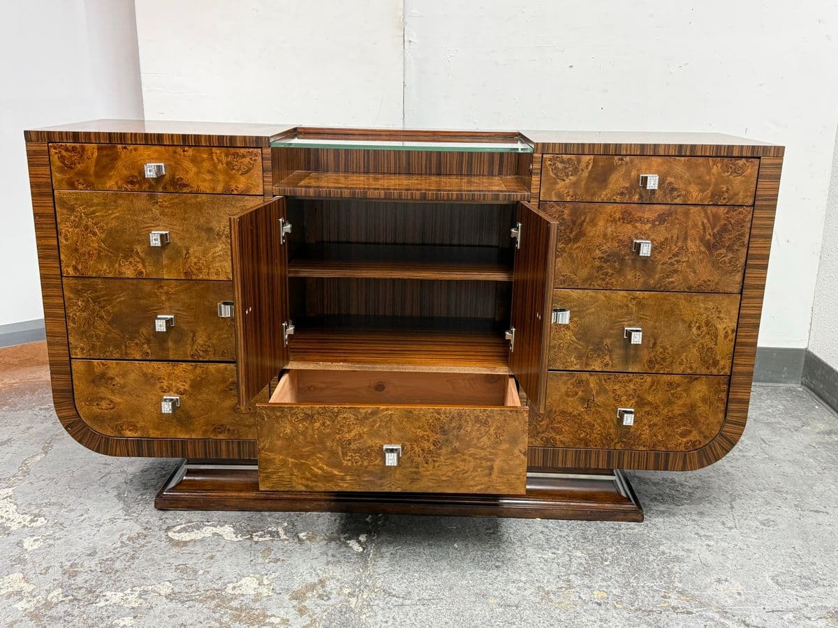 Michael Amini for Aico Cloche Sideboard, Bourbon - Thumbnail 5