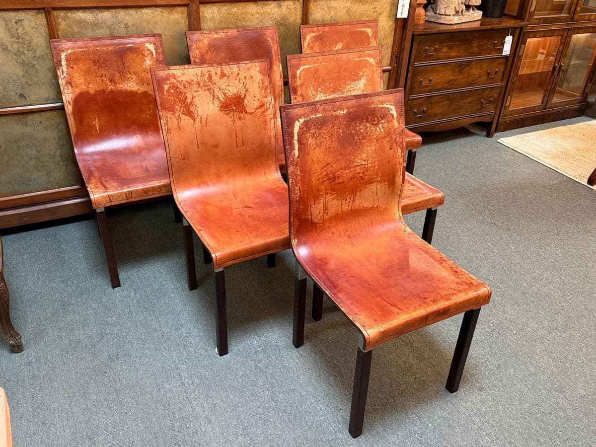 Zele Furniture Emile Dining Chairs, Set of Six - Thumbnail 7