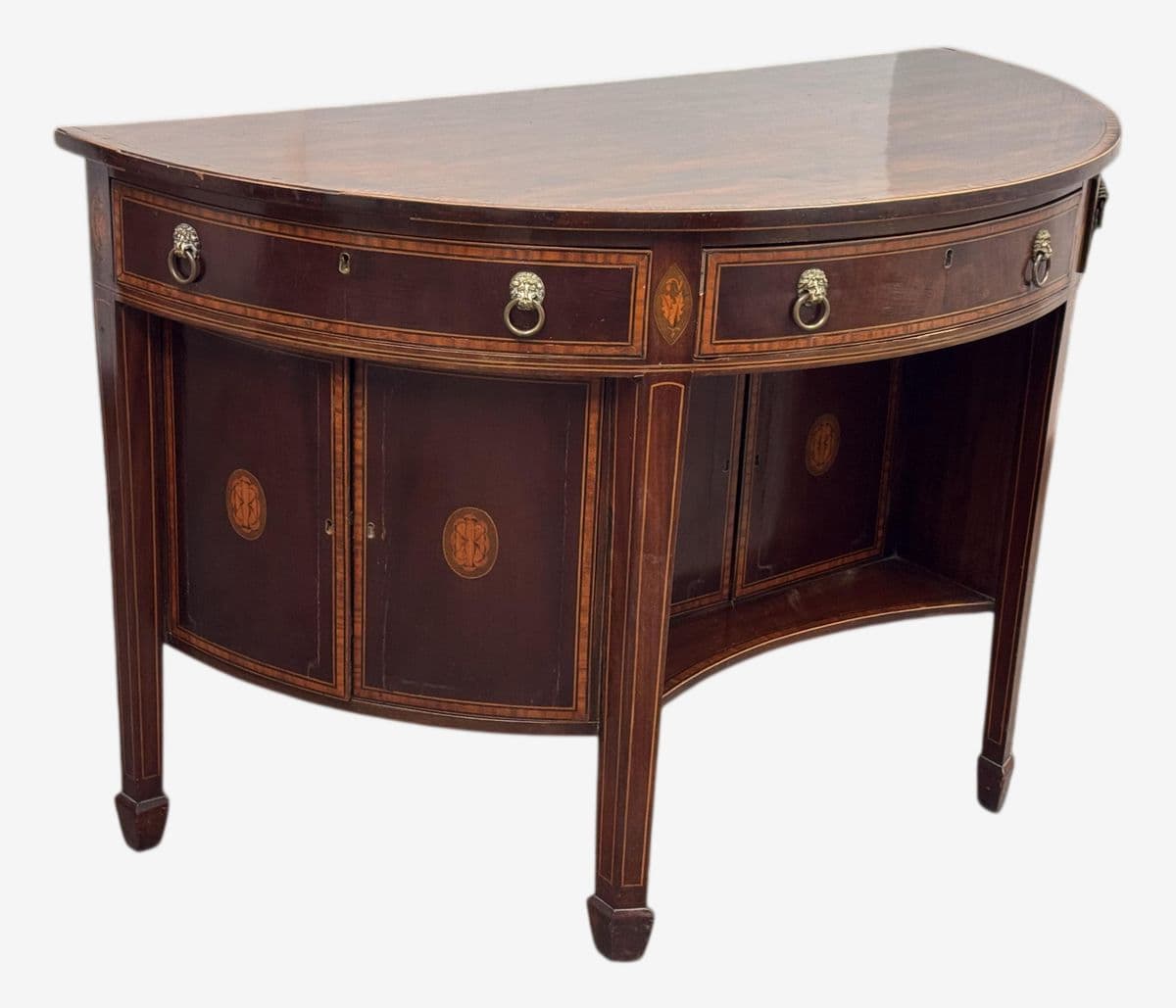 Federal Style Inlaid Mahogany Sideboard, 19th Century - Image 1