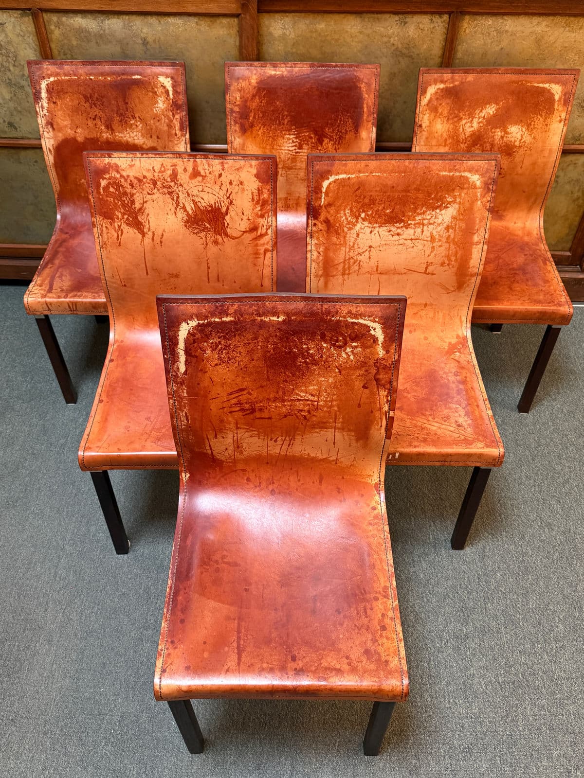 Zele Furniture Emile Dining Chairs, Set of Six - Thumbnail 4