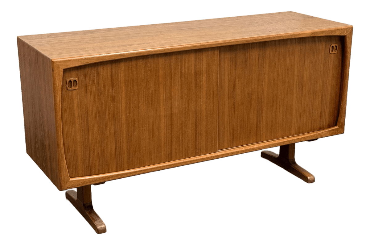 Dyrlund Danish Teak Credenza, Circa 1985 - Thumbnail 2