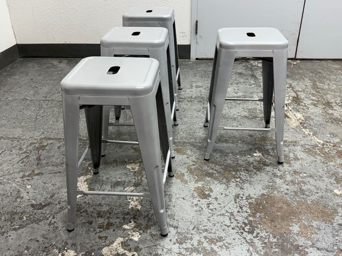 UrbanMod Counter Height Bar Stools, Set of Four - Thumbnail 5