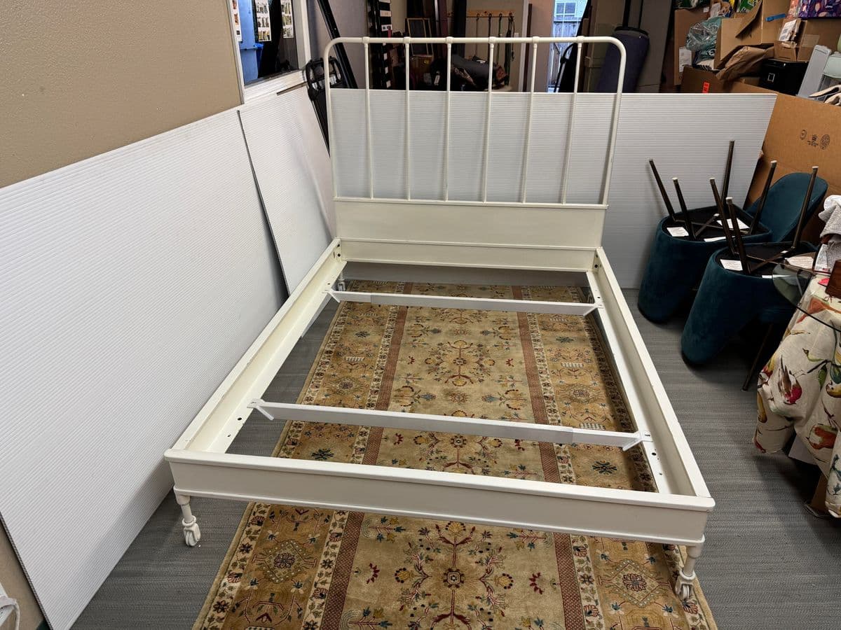 Queen Size Restoration Hardware Dutch Industrial Bed Frame - Thumbnail 12