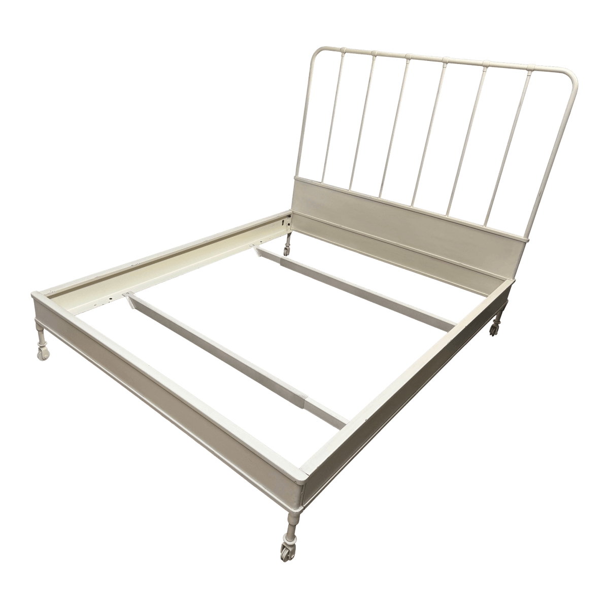 Queen Size Restoration Hardware Dutch Industrial Bed Frame - Thumbnail 2