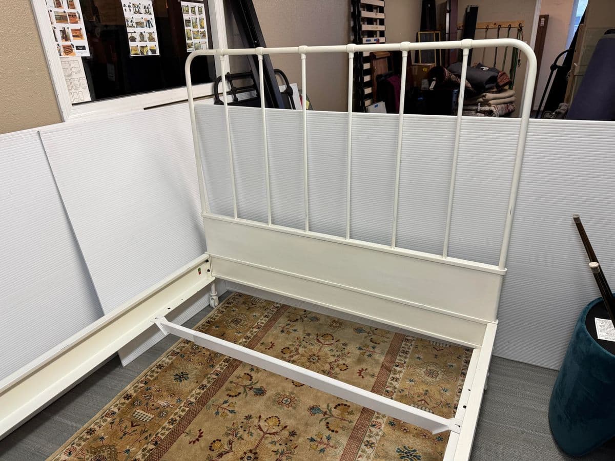 Queen Size Restoration Hardware Dutch Industrial Bed Frame - Thumbnail 10