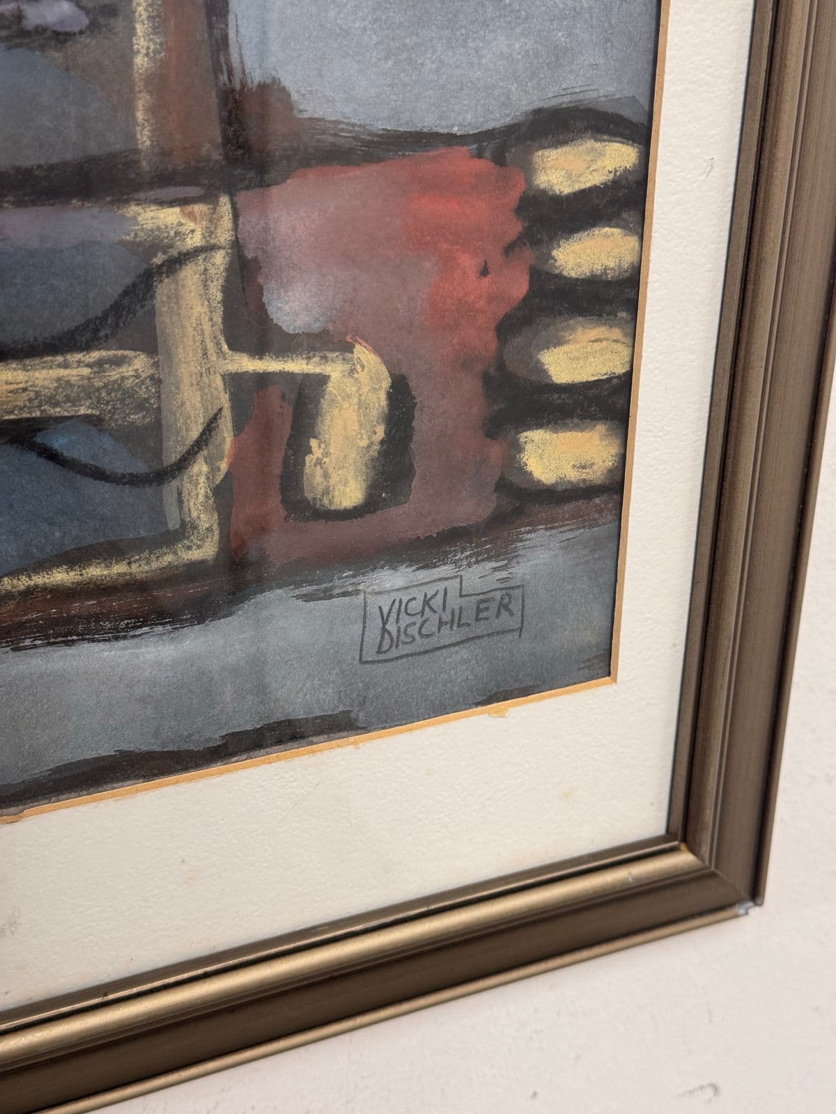 Vicki Dischler Pastel Painting, Framed - Thumbnail 8