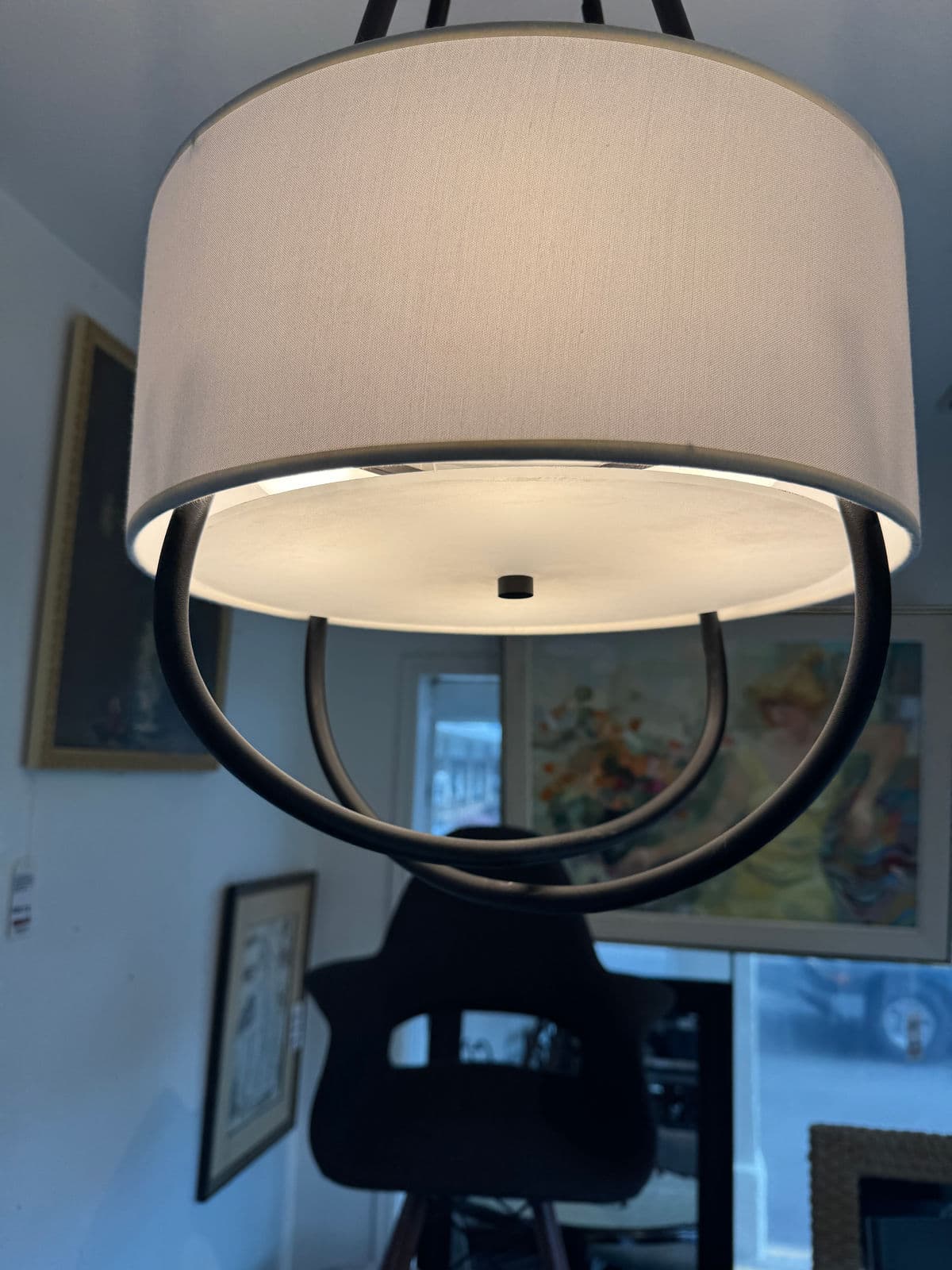 Contemporary Loop Pendant - Thumbnail 4