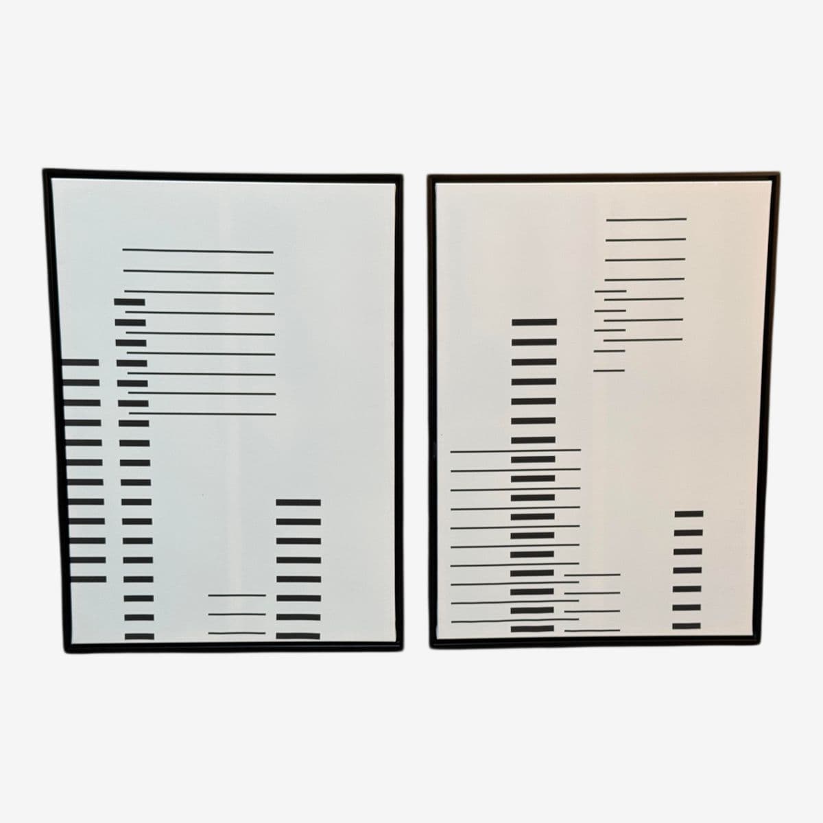 Calligaris Prints in the Style of Josef Alber, Pair - Image 1