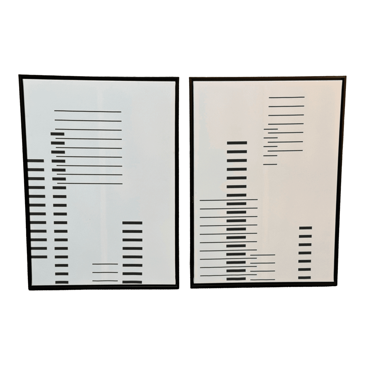 Calligaris Prints in the Style of Josef Alber, Pair - Thumbnail 2