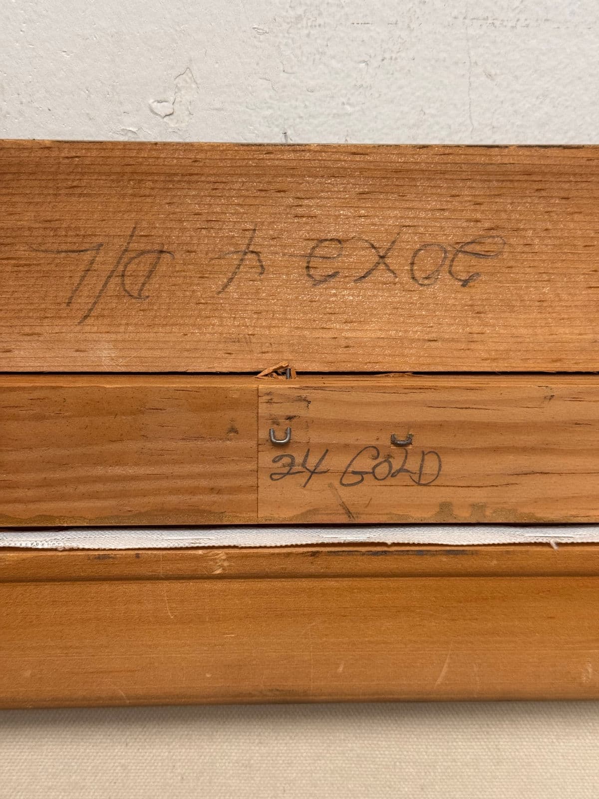 Figurative Masks Acrylic Painting, Framed. - Thumbnail 13