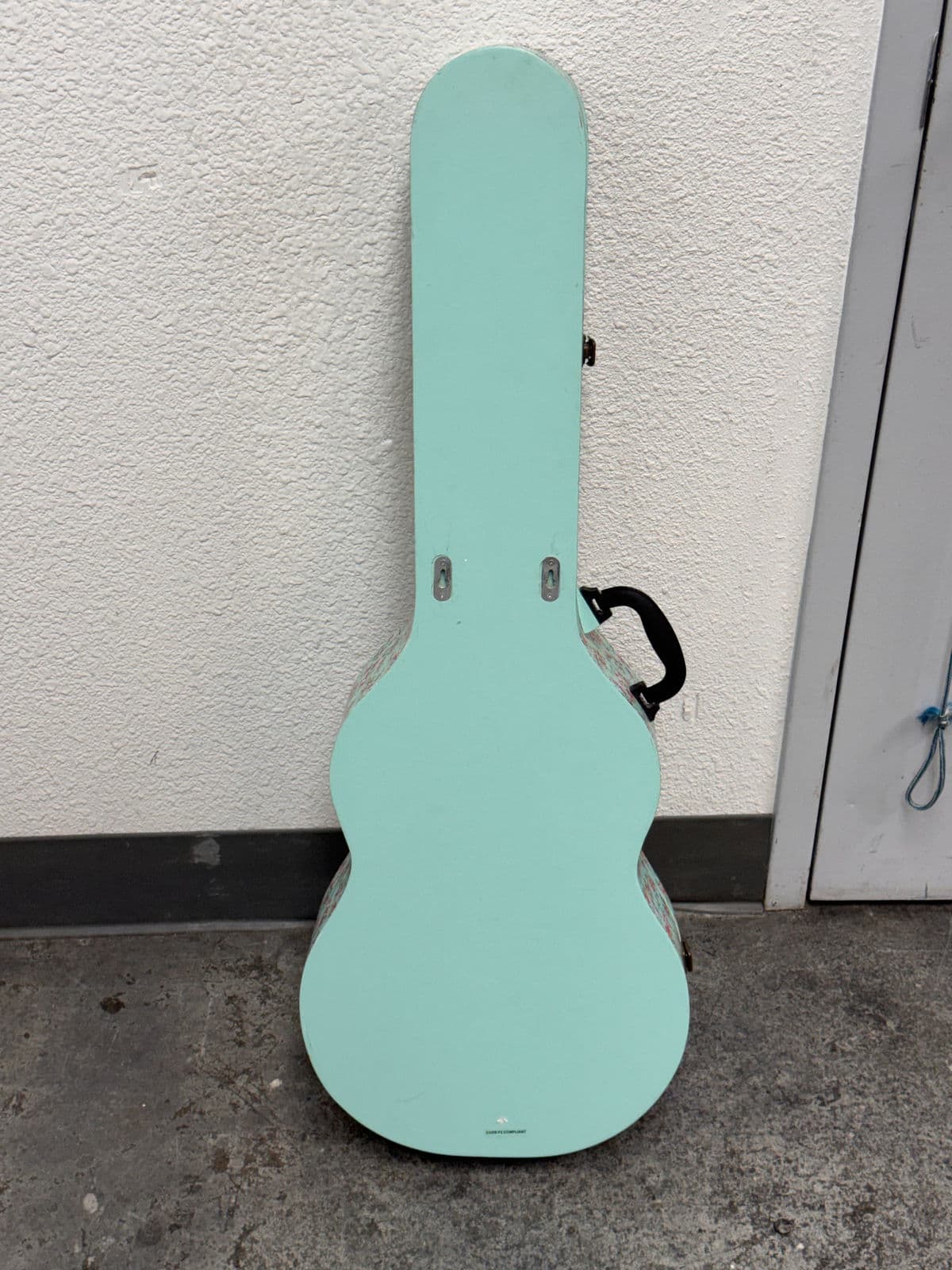 Pottery Barn Guitar Shaped Jewelry Storage Case + Mirror - Thumbnail 12