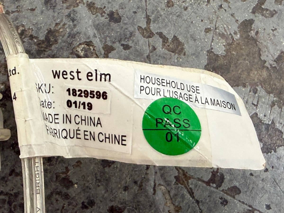 West Elm Tapered Shade Floor Lamp - Thumbnail 13