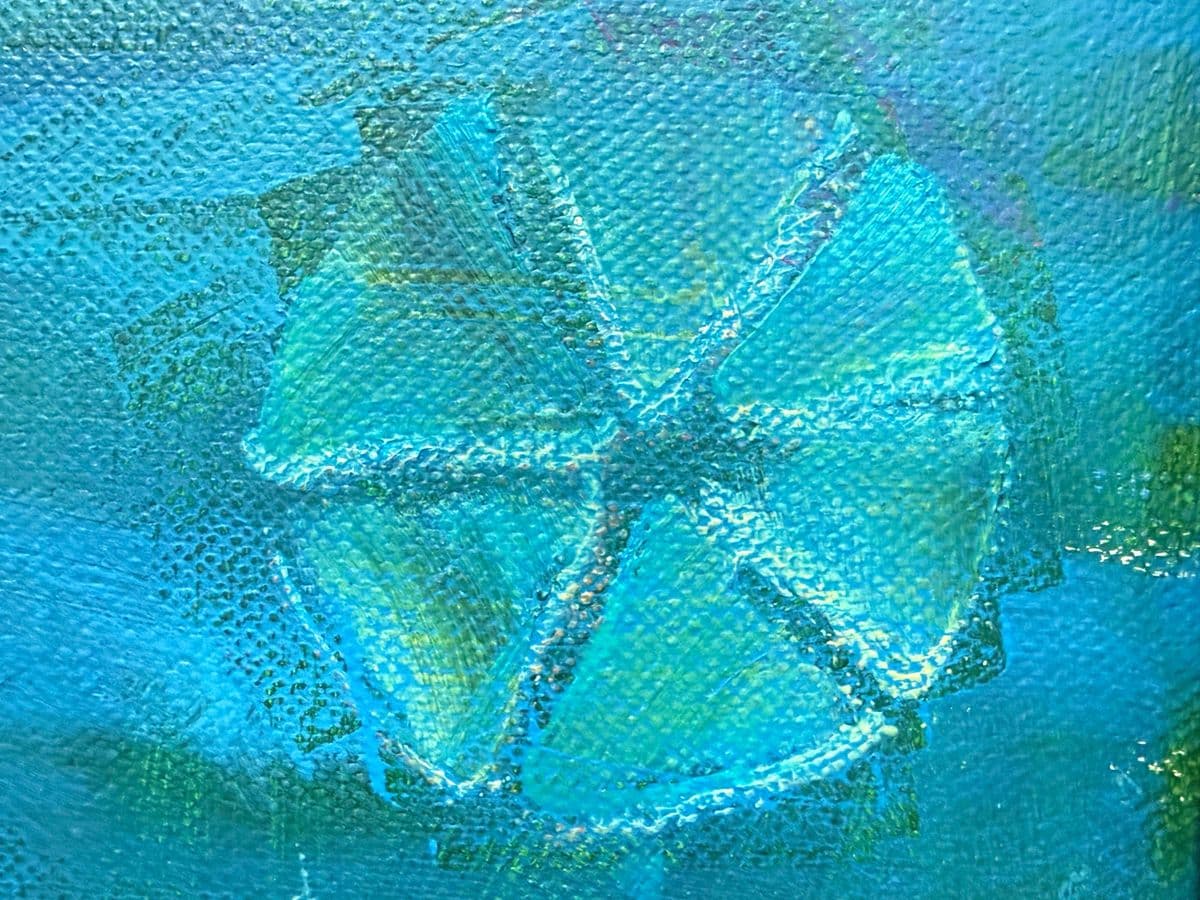 "Bathing Beauty" Oil Painting, Framed - Thumbnail 9