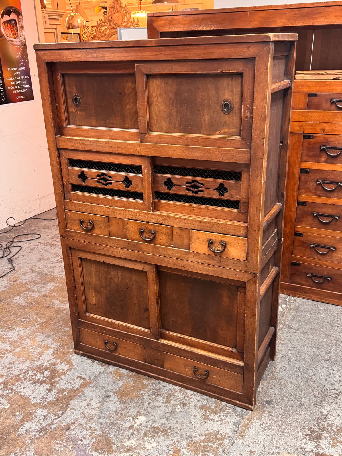 Japanese Mizuya Tansu - Thumbnail 11