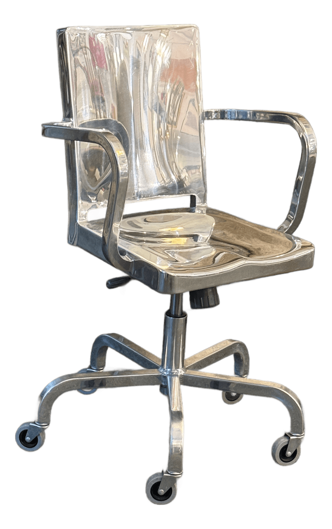 Philippe Starck for Emeco Hudson Swivel Armchair - Thumbnail 2