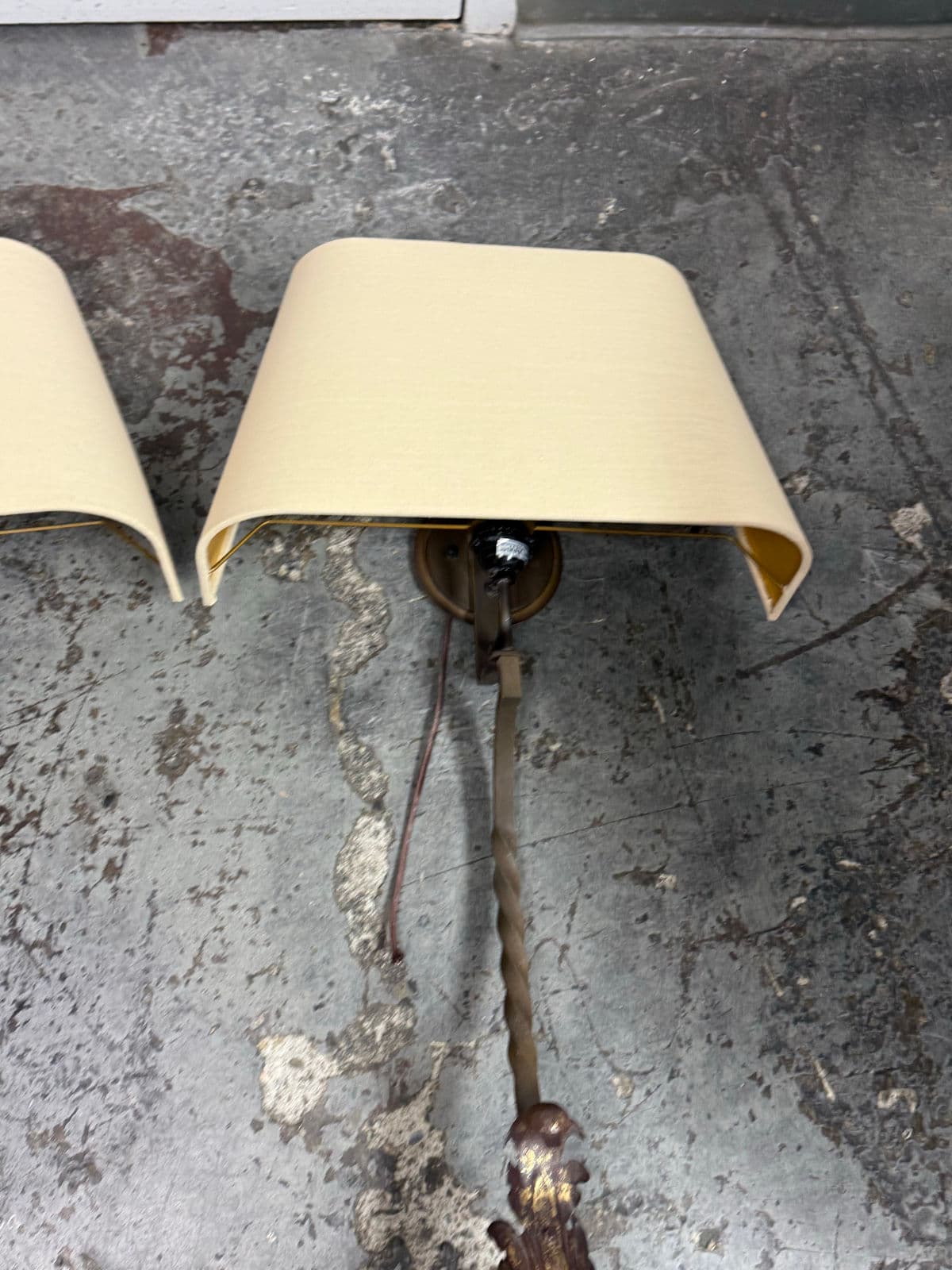 Restoration Hardware Vintage Iron Wall Sconces, Pair - Thumbnail 9