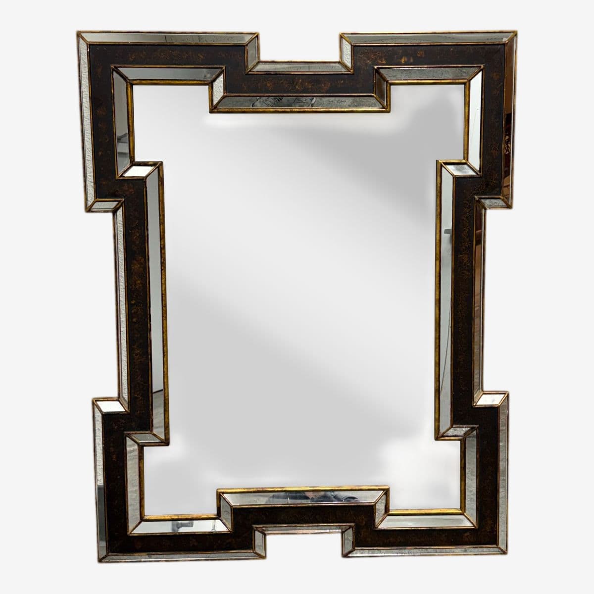 Art Deco Revival Style Custom Design Wall Mirror - Image 1