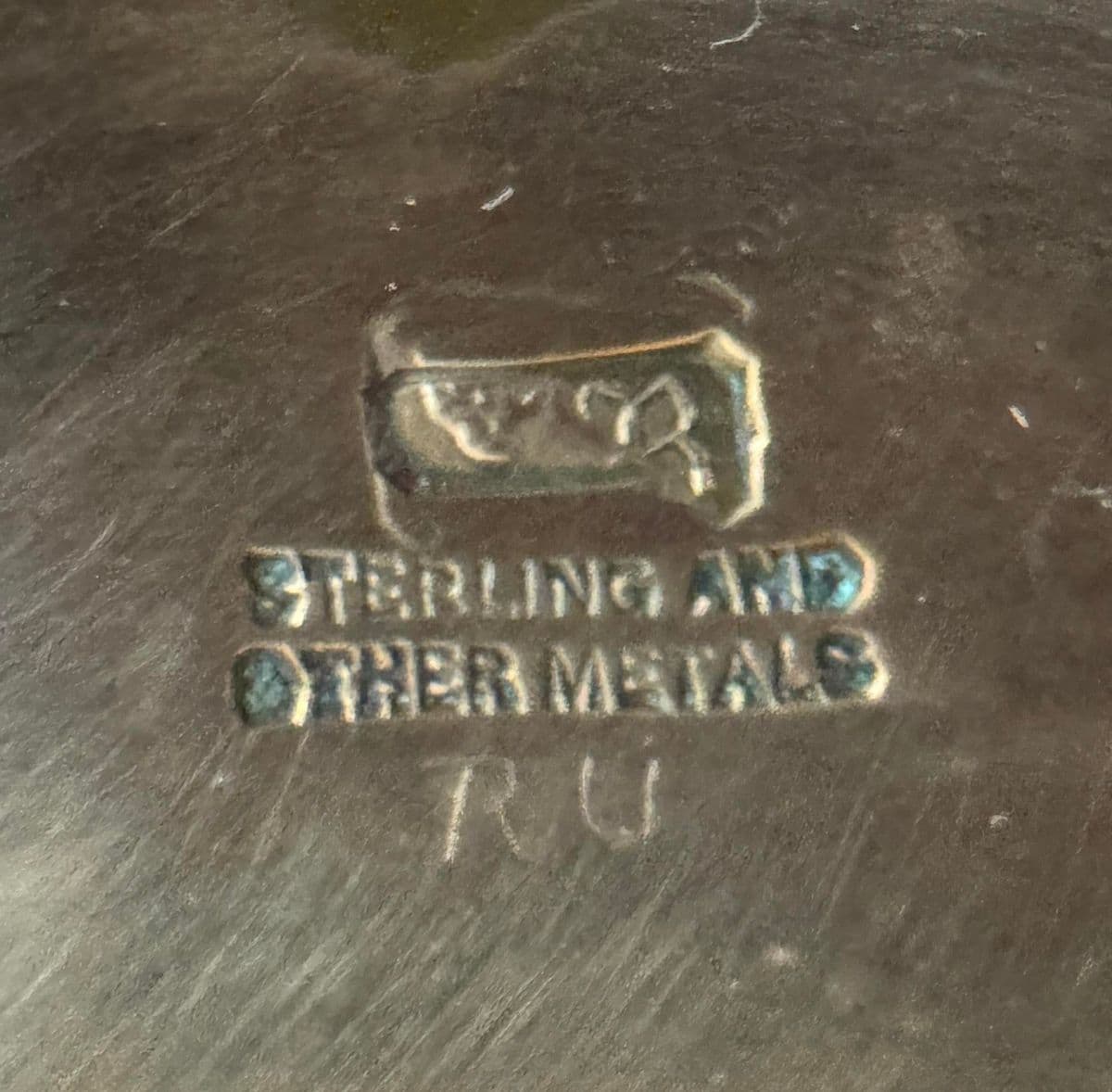 Antique Sterling + Copper Loving Cup Vase - Thumbnail 4