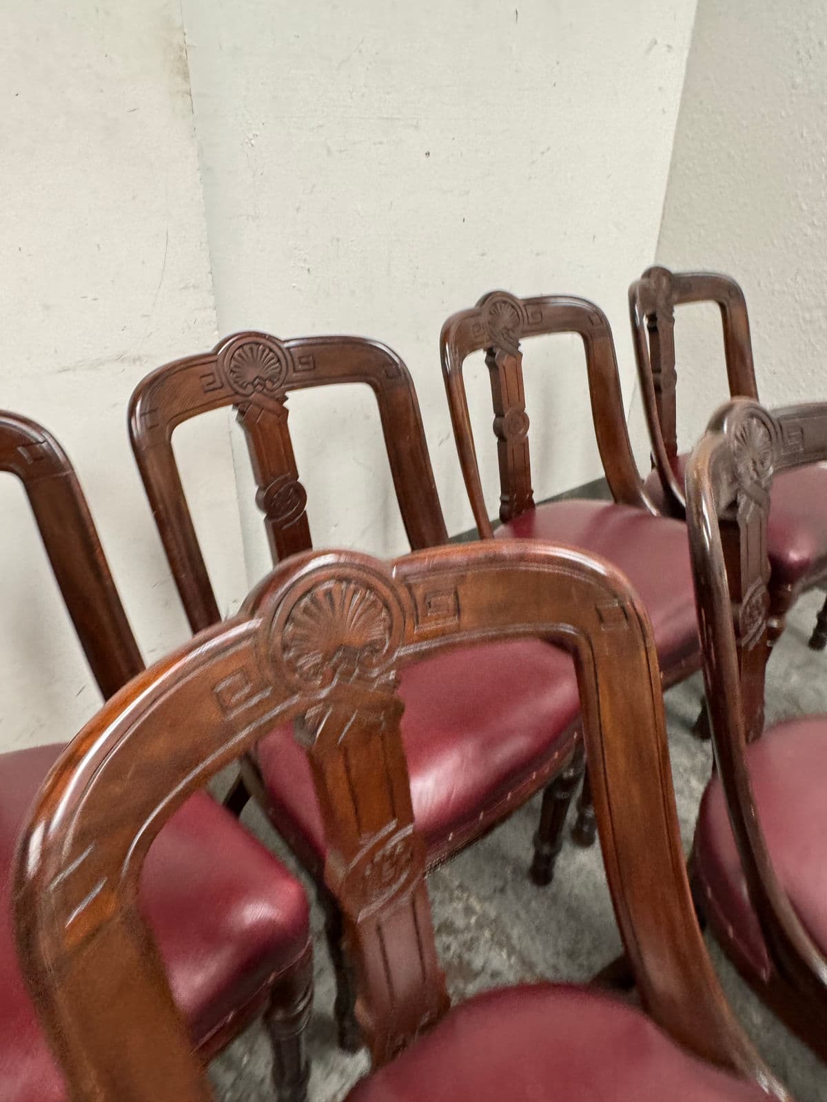 Antique Victorian Dining Chairs, Set of 10 - Thumbnail 5