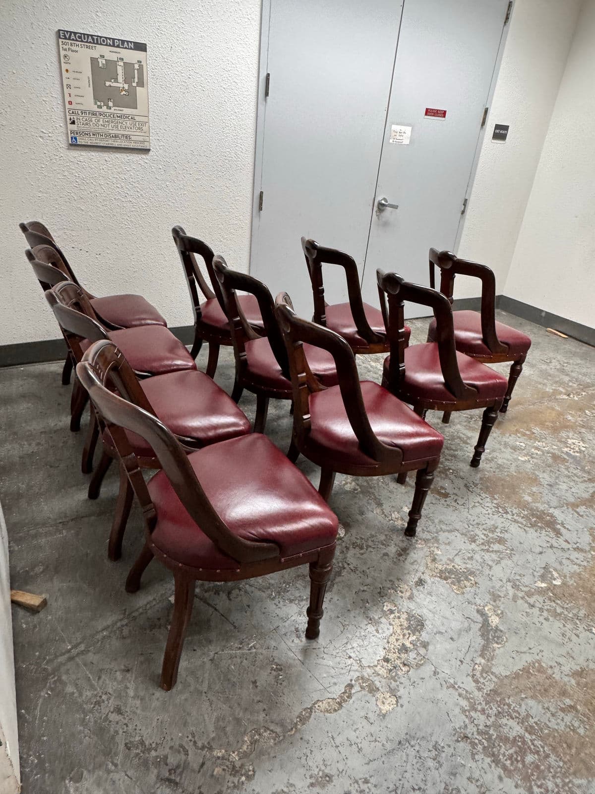 Antique Victorian Dining Chairs, Set of 10 - Thumbnail 8