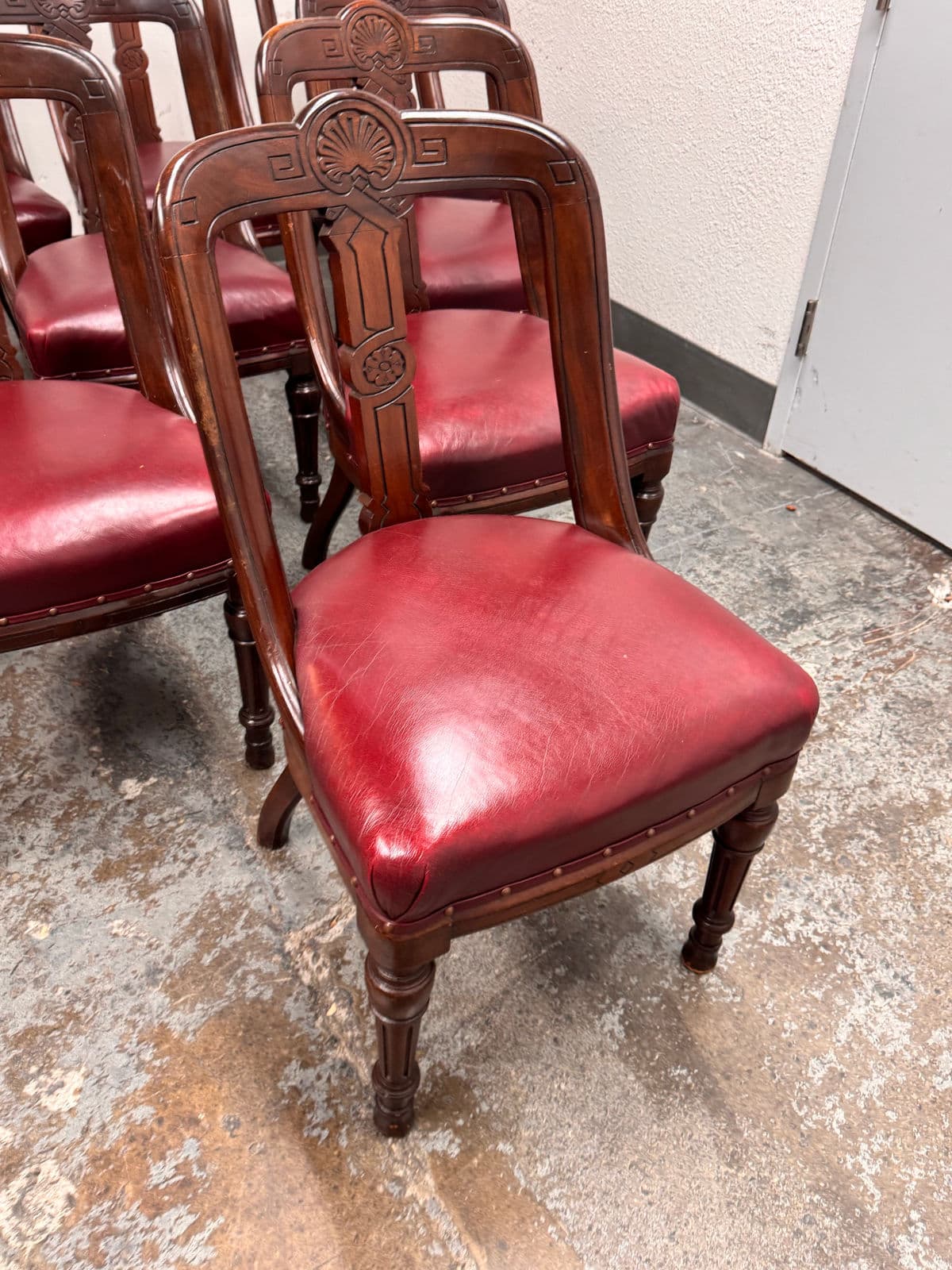 Antique Victorian Dining Chairs, Set of 10 - Thumbnail 6