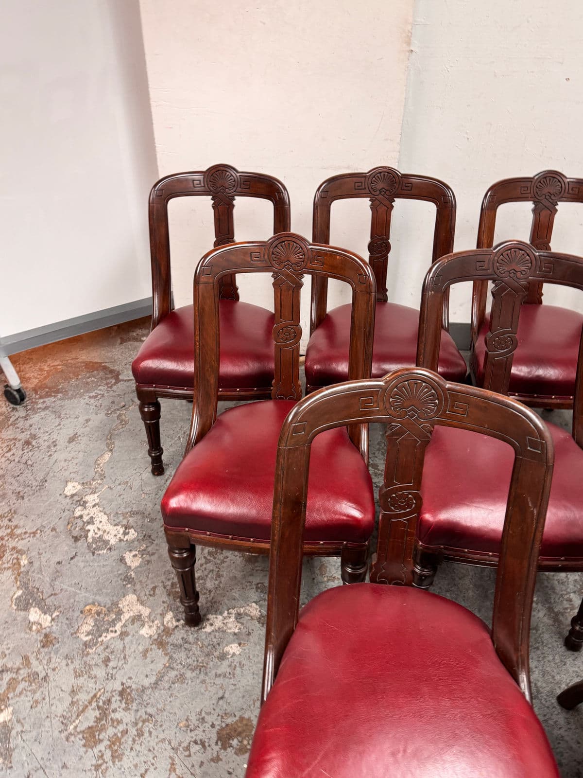 Antique Victorian Dining Chairs, Set of 10 - Thumbnail 11