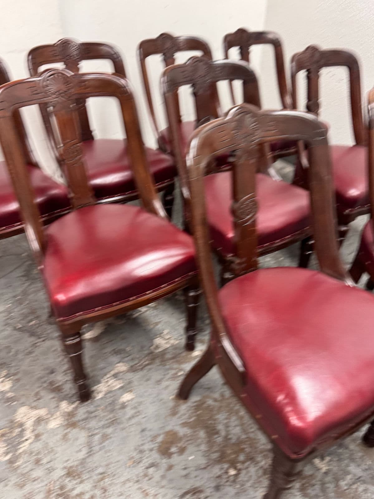 Antique Victorian Dining Chairs, Set of 10 - Thumbnail 9