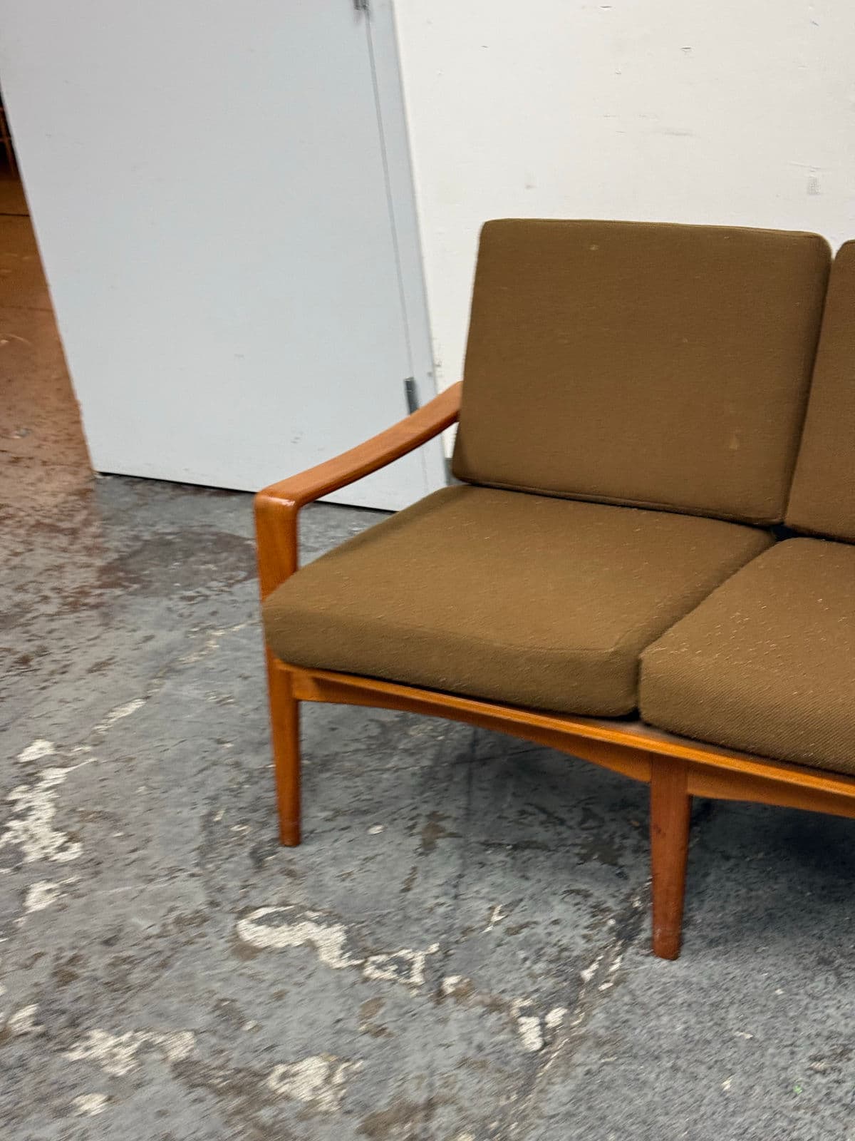 Komfort Danish Three Seat Sofa, Circa 1960's - Thumbnail 8