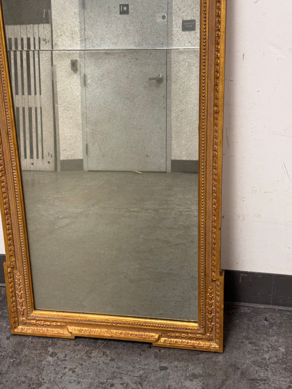 Neoclassical Giltwood Wall Mirror, Antique - Thumbnail 10