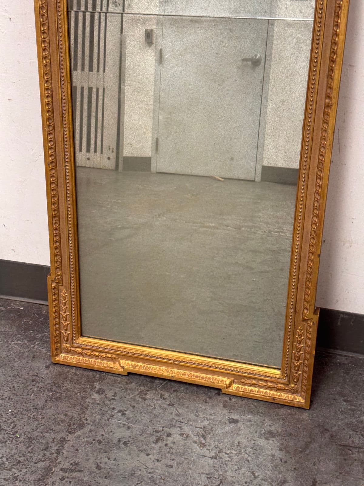 Neoclassical Giltwood Wall Mirror, Antique - Thumbnail 11