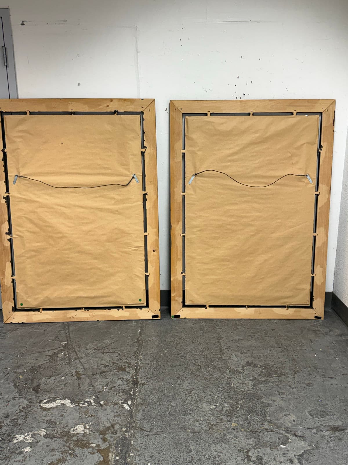 Contemporary Male + Female Blurred Figural Prints, Framed, Pair - Thumbnail 13