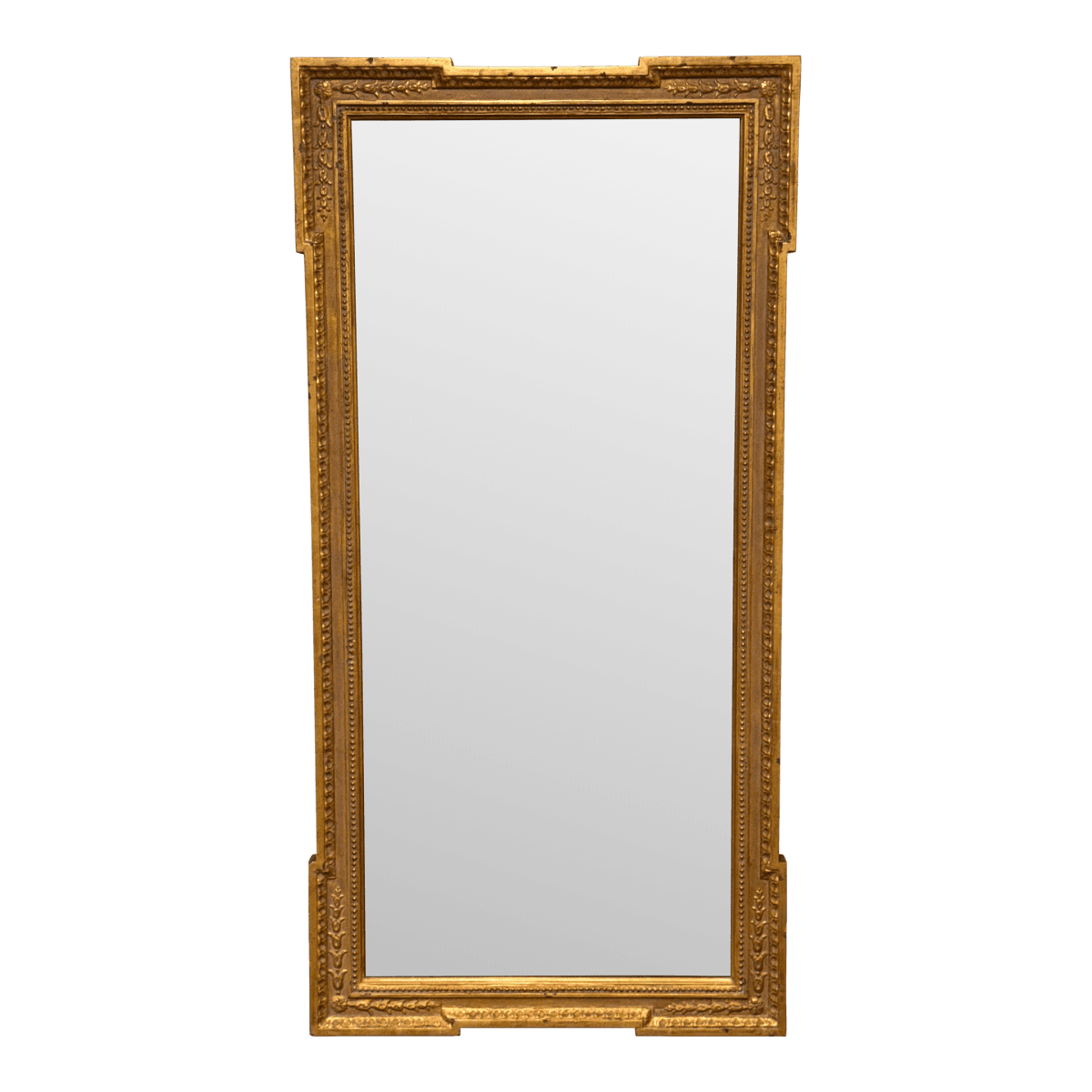 Neoclassical Giltwood Wall Mirror, Antique - Thumbnail 2