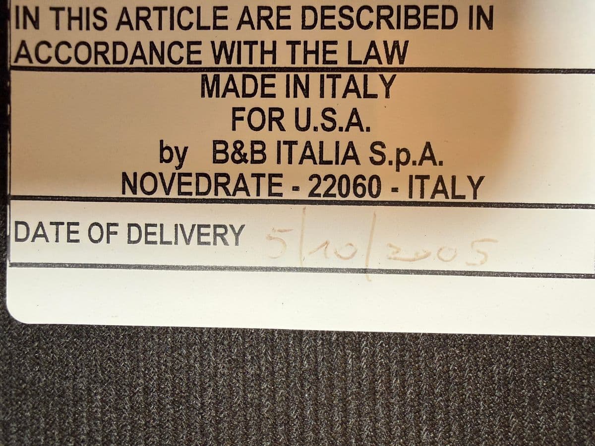 Antonio Citterio for Maxalto + B&b Italia Simplice Leather Arm Chairs, Set of Six - Thumbnail 11