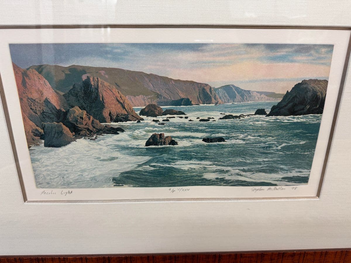 Stephen McMillan "Pacific Light" Artist Proof Lithograph, Signed - Thumbnail 11