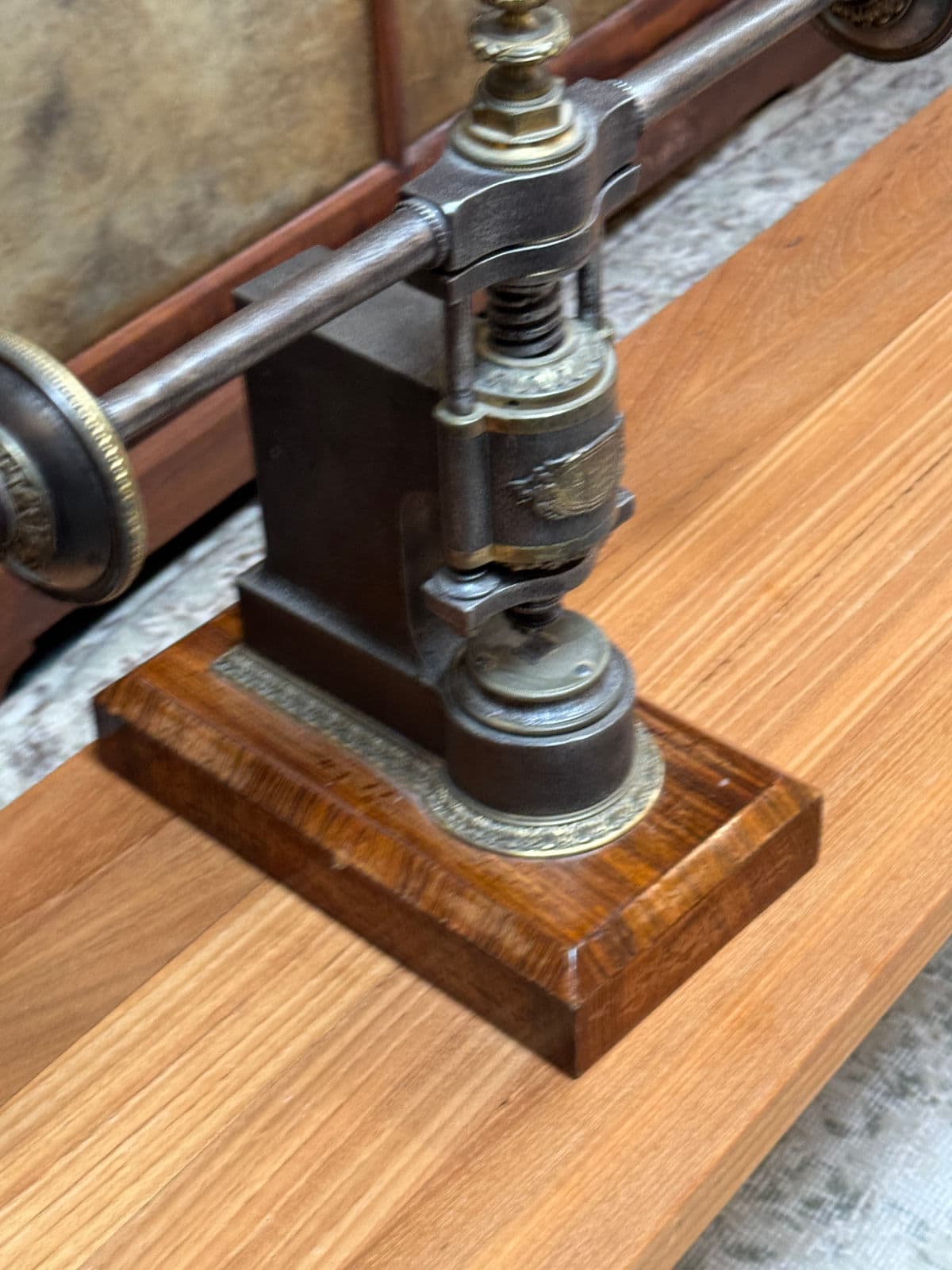 Auguste Ameling French Drill Press, Early 19th Century - Thumbnail 11