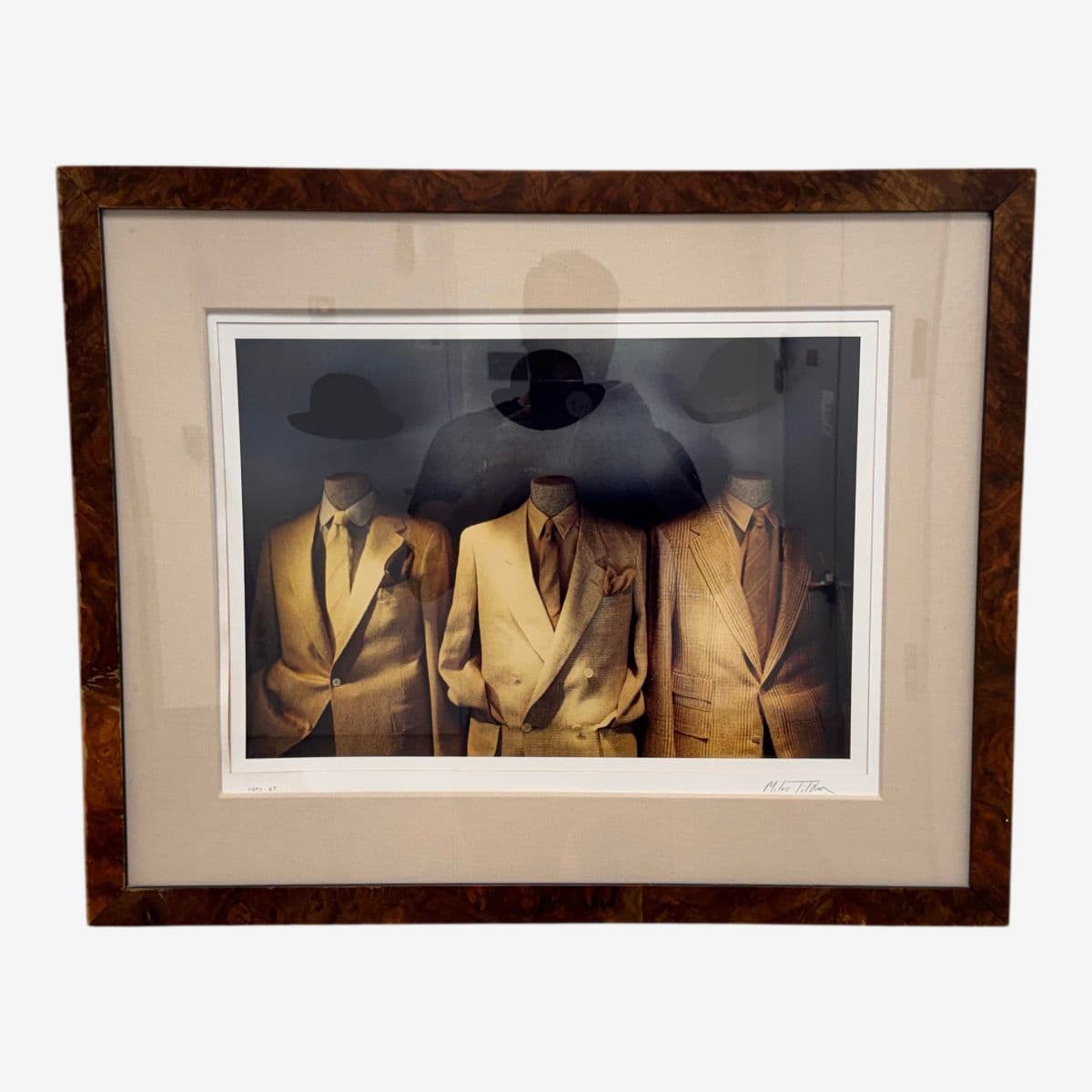 Custom Framed Lithograph, Signed, Circa 1980's - Image 1