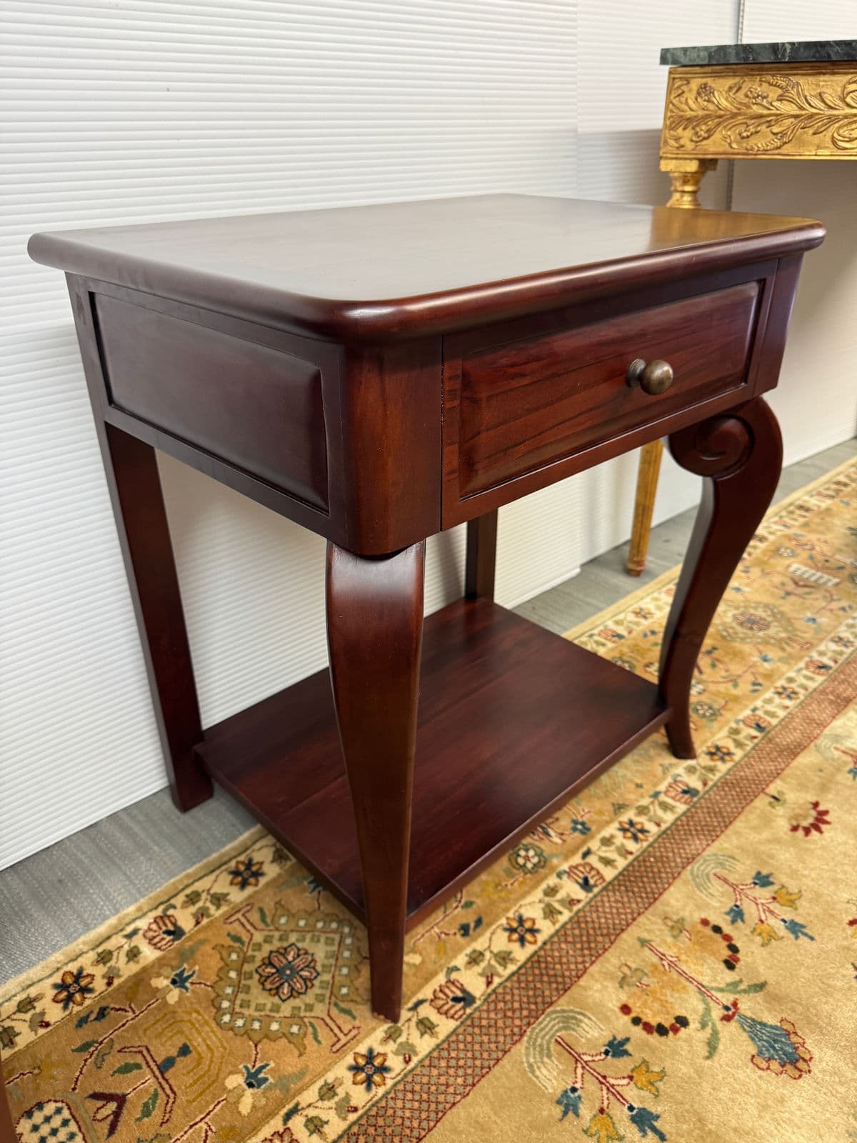 Georgian Style End Tables/Nightstands, Pair - Thumbnail 9