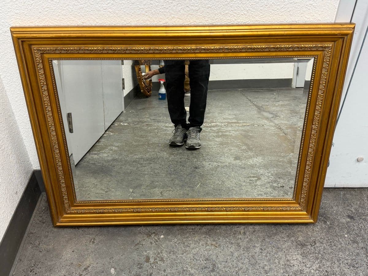 Windsor Art & Mirror Company Custom Antique Gold Finish Wall Mirror, Circa 2000 - Thumbnail 10