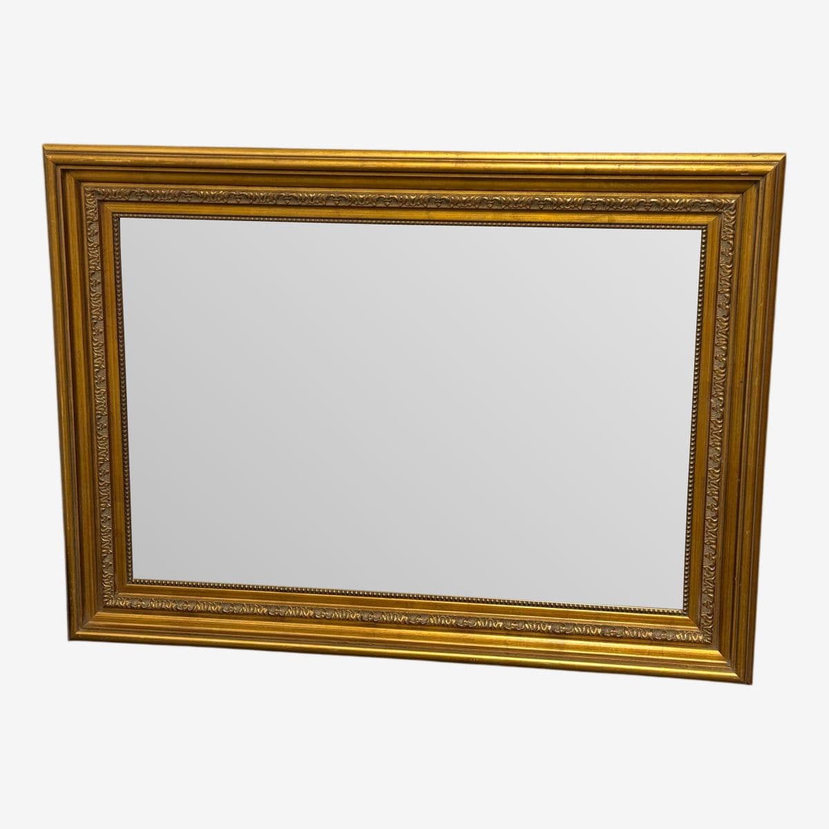 Windsor Art & Mirror Company Custom Antique Gold Finish Wall Mirror, Circa 2000 - Image 1