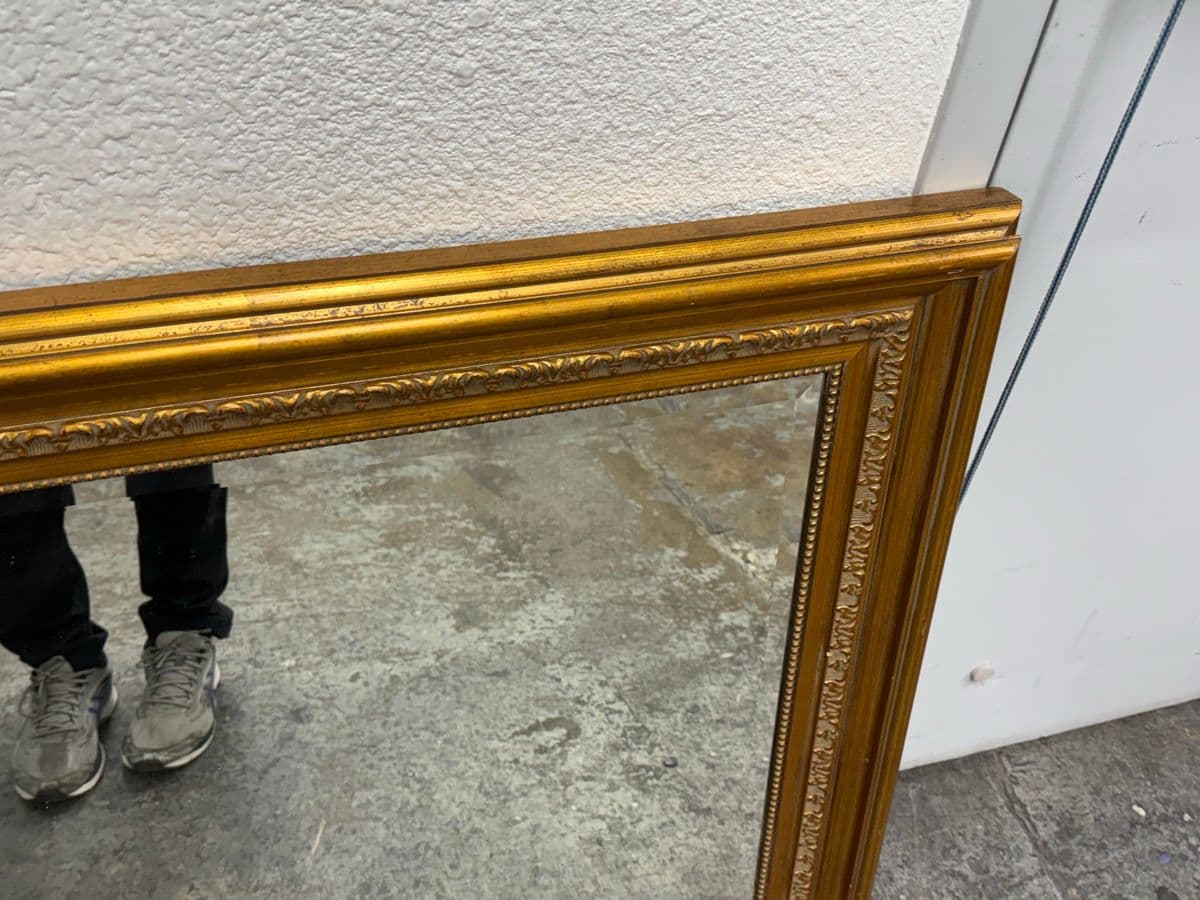 Windsor Art & Mirror Company Custom Antique Gold Finish Wall Mirror, Circa 2000 - Thumbnail 6