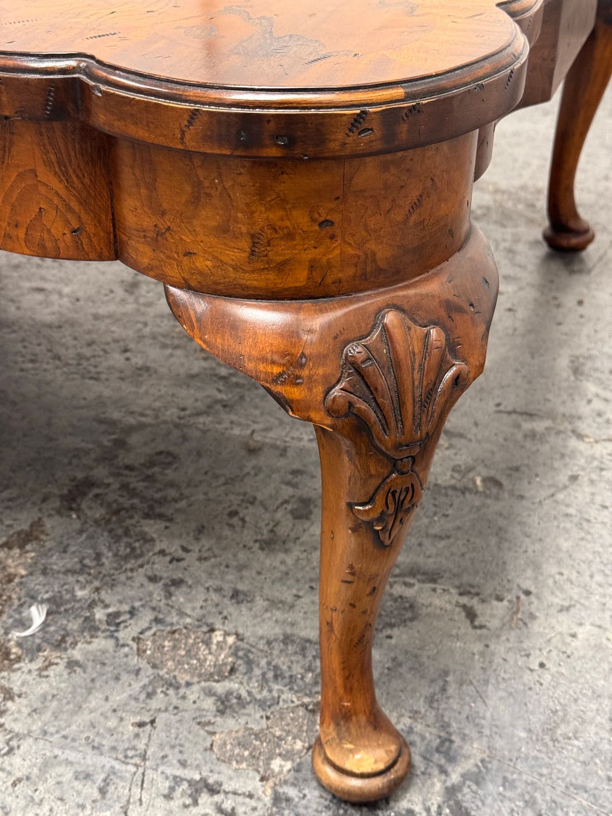 French Provincial Revival Style Coffee Table, Circa 1982 - Thumbnail 11