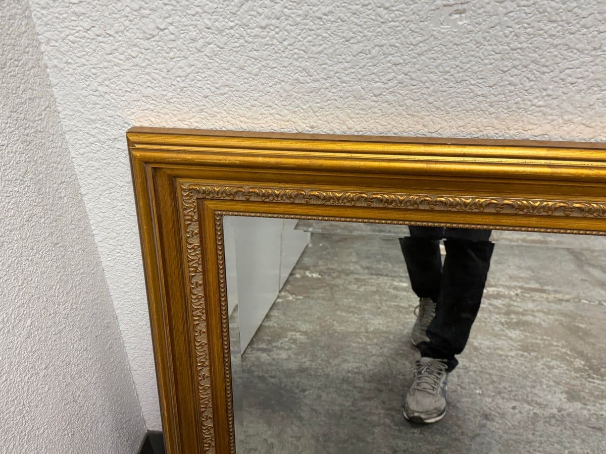 Windsor Art & Mirror Company Custom Antique Gold Finish Wall Mirror, Circa 2000 - Thumbnail 9